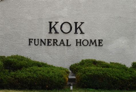 Kok funeral home & cremation service obituaries - The Kok Funeral Home & Cremation Service tradition of exceptional funeral service began in 1952 with Donald and Edla Bodelson, who purchased a tri-plex in St. Paul Park and converted it into an operational funeral home to serve the community. Ken and Betty Kok purchased the business ten years later and completed construction in 1965 on the ... 